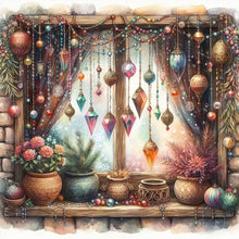 Load image into Gallery viewer, Diamond Painting - Full Square - Bohemian windowsill (30*30CM)