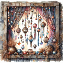 Load image into Gallery viewer, Diamond Painting - Full Square - Bohemian windowsill (30*30CM)