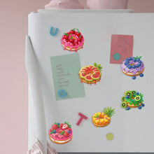 Load image into Gallery viewer, 6Pcs Acrylic Special Shape Cake Ice Cream Fridge Stickers for Fridge Whiteboards