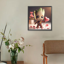 Load image into Gallery viewer, Diamond Painting - Full Round - Groot from the Galaxy (30*30CM)