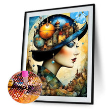 Load image into Gallery viewer, Diamond Painting - Full Round - Vintage otaku girl (40*50CM)