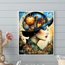 Load image into Gallery viewer, Diamond Painting - Full Round - Vintage otaku girl (40*50CM)