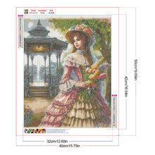 Load image into Gallery viewer, Diamond Painting - Full Round - Victorian lady (40*50CM)