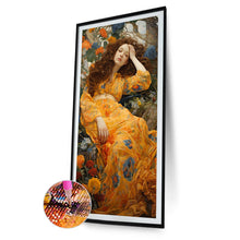 Load image into Gallery viewer, Diamond Painting - Full Round - Sleeping flower girl (40*80CM)