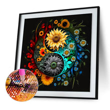 Load image into Gallery viewer, Diamond Painting - Full Round - Tai Chi Flowers (30*30CM)