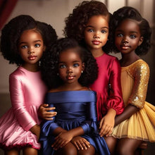 Load image into Gallery viewer, Diamond Painting - Full Round - Black Hip Hop Girl (40*40CM)