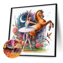 Load image into Gallery viewer, Diamond Painting - Full Square - Ballet girl (30*30CM)