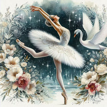 Load image into Gallery viewer, Diamond Painting - Full Square - Ballet girl (30*30CM)