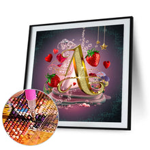 Load image into Gallery viewer, Diamond Painting - Full Round - Letter A (30*30CM)