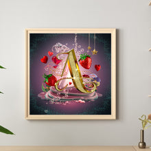 Load image into Gallery viewer, Diamond Painting - Full Round - Letter A (30*30CM)