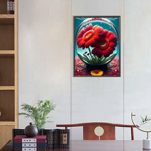 Load image into Gallery viewer, Diamond Painting - Full Round - Water Drop Flowers (40*55CM)
