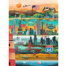 Load image into Gallery viewer, Diamond Painting - Full Round - American City (30*40CM)