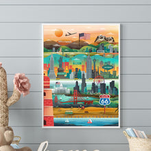 Load image into Gallery viewer, Diamond Painting - Full Round - American City (30*40CM)