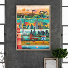 Load image into Gallery viewer, Diamond Painting - Full Round - American City (30*40CM)