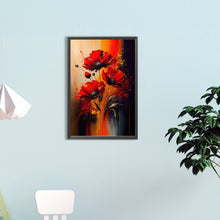 Load image into Gallery viewer, Diamond Painting - Full Round - Poppy Flowers (40*60CM)