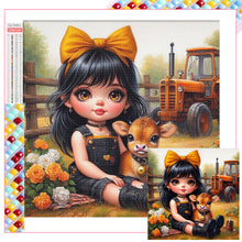 Load image into Gallery viewer, Diamond Painting - Full Square - Little girl (40*40CM)