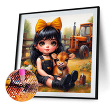 Load image into Gallery viewer, Diamond Painting - Full Square - Little girl (40*40CM)