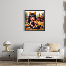 Load image into Gallery viewer, Diamond Painting - Full Square - Little girl (40*40CM)