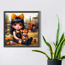 Load image into Gallery viewer, Diamond Painting - Full Square - Little girl (40*40CM)