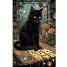 Load image into Gallery viewer, Diamond Painting - Full Round - Black Cat (40*60CM)