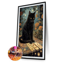 Load image into Gallery viewer, Diamond Painting - Full Round - Black Cat (40*60CM)