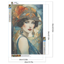 Load image into Gallery viewer, Diamond Painting - Full Round - Vintage Beauty (40*60CM)
