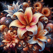 Load image into Gallery viewer, Diamond Painting - Full Round - Lily (40*40CM)
