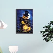 Load image into Gallery viewer, Diamond Painting - Full Round - Halloween Pumpkin Man (40*60CM)