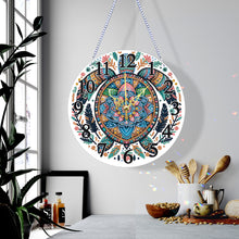 Load image into Gallery viewer, Acrylic Special Shaped Turtle 5D Diamond Painting Hanging Clock Art Craft