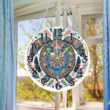 Load image into Gallery viewer, Acrylic Special Shaped Turtle 5D Diamond Painting Hanging Clock Art Craft