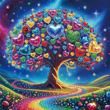 Load image into Gallery viewer, Diamond Painting - Partial Special Shaped - Love tree (30*30CM)