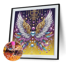 Load image into Gallery viewer, Diamond Painting - Partial Special Shaped - Diamond wings (30*30CM)
