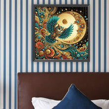 Load image into Gallery viewer, Diamond Painting - Partial Special Shaped - Owl (40*40CM)