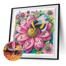 Load image into Gallery viewer, Diamond Painting - Partial Special Shaped - Bee (40*40CM)