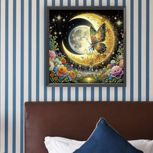 Load image into Gallery viewer, Diamond Painting - Partial Special Shaped - Butterfly (40*40CM)