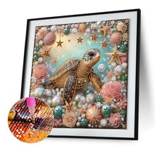 Load image into Gallery viewer, Diamond Painting - Partial Special Shaped - Turtle (40*40CM)