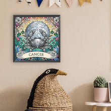 Load image into Gallery viewer, Diamond Painting - Partial Special Shaped - Zodiac Cancer (30*30CM)