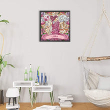 Load image into Gallery viewer, Diamond Painting - Partial Special Shaped - Zodiac Libra (30*30CM)