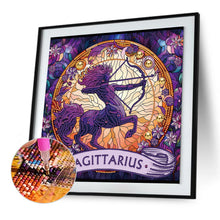 Load image into Gallery viewer, Diamond Painting - Partial Special Shaped - Zodiac Sagittarius (30*30CM)