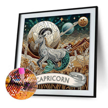 Load image into Gallery viewer, Diamond Painting - Partial Special Shaped - Zodiac Capricorn (30*30CM)