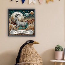 Load image into Gallery viewer, Diamond Painting - Partial Special Shaped - Zodiac Capricorn (30*30CM)