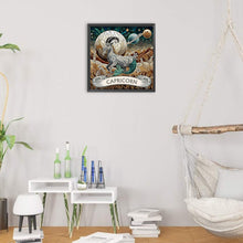 Load image into Gallery viewer, Diamond Painting - Partial Special Shaped - Zodiac Capricorn (30*30CM)