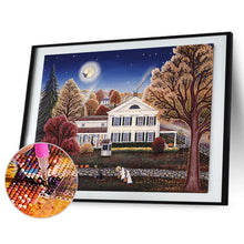 Load image into Gallery viewer, Diamond Painting - Full Round - Halloween Late Night Patrol (50*40CM)