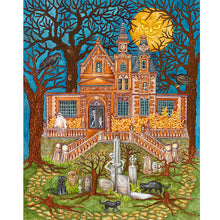Load image into Gallery viewer, Diamond Painting - Full Round - Halloween Skull Party (40*50CM)