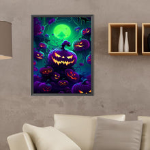 Load image into Gallery viewer, Diamond Painting - Full Round - Halloween Pumpkin Devil (30*40CM)