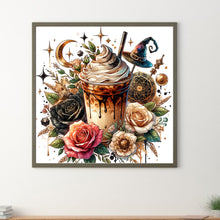 Load image into Gallery viewer, Diamond Painting - Full Round - Coffee and Flowers (40*40CM)