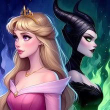 Load image into Gallery viewer, Diamond Painting - Full Round - Sleeping Beauty (40*40CM)