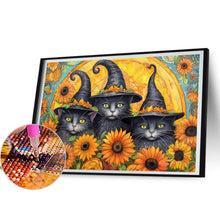 Load image into Gallery viewer, Diamond Painting - Full Round - Sunflower magic hat (40*60CM)