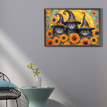 Load image into Gallery viewer, Diamond Painting - Full Round - Sunflower magic hat (40*60CM)