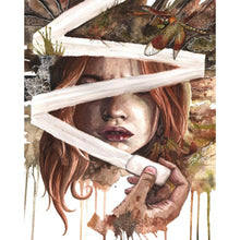 Load image into Gallery viewer, AB Diamond Painting - Full Round - Mysterious girl (40*50CM)